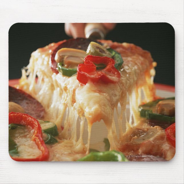 Mixed Pizza Mouse Mat (Front)