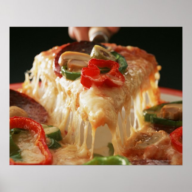 Mixed Pizza Poster (Front)