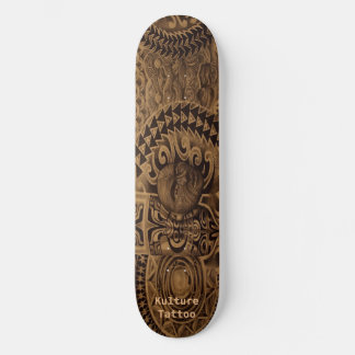 Mixed-Polyesian "Kulture Tattoo" deck Skateboard