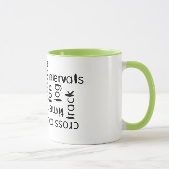 Mixed Run Runner Theme Mug
