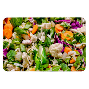 Mixed salad magnet