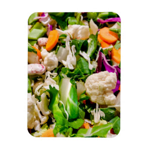 Mixed salad magnet