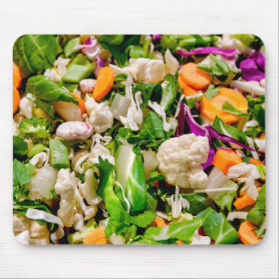 Mixed salad mouse mat
