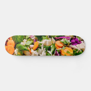 Mixed salad skateboard