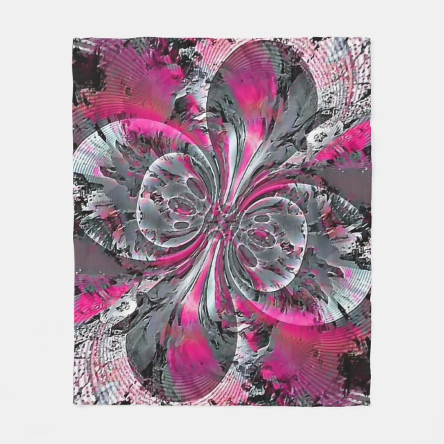 Mixed Signals  Fleece Blanket (Front)