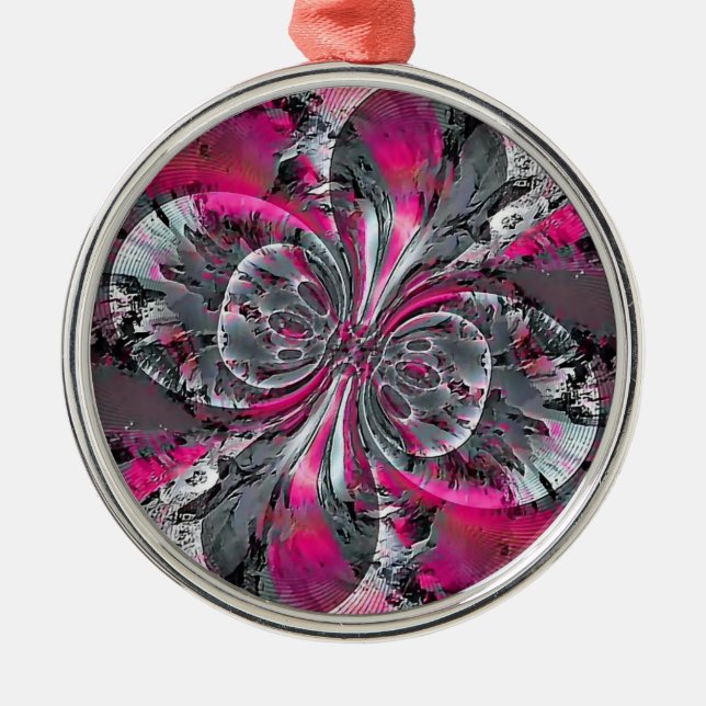 Mixed Signals   Metal Tree Decoration (Front)