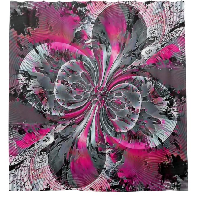 Mixed Signals  Shower Curtain (Front)