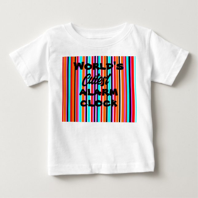 Mixed Stripes Baby T-Shirt (Front)