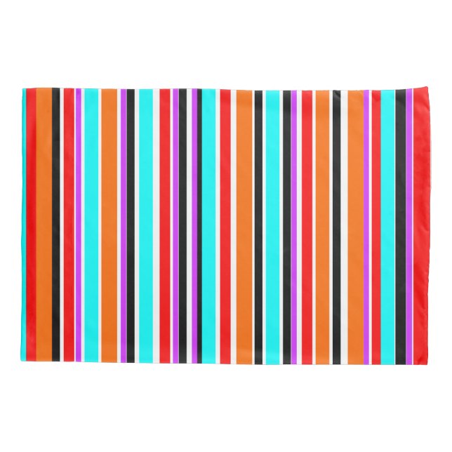 Mixed Stripes Pillowcase (Back)