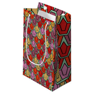 Mixed Tulip Field  Small Gift Bag