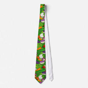 Mixed vegetables tie