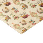 Mixed Vintage Easter Holiday party tiled tissue