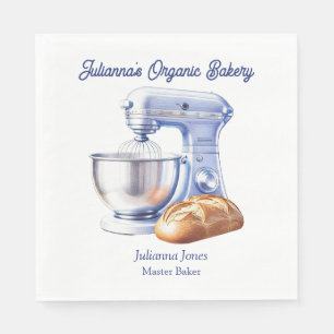 Mixer Bread Bakery Pastry Chef Napkin