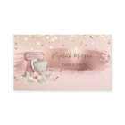 Mixer Flower,Gold Confetti, Brush Stroke 