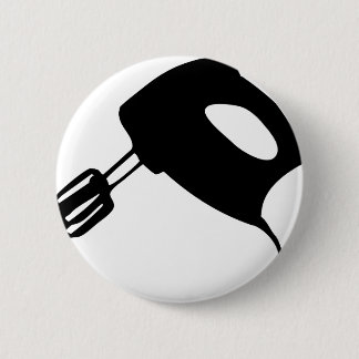 mixer - kitchen machine 6 cm round badge
