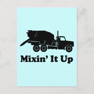 Mixin' It Up Postcard