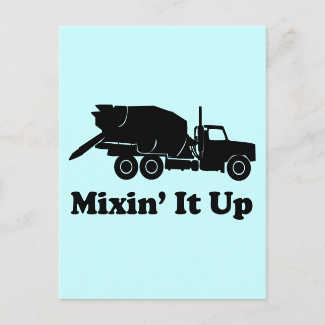 Mixin' It Up Postcard (Front)