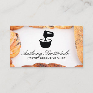 Mixing Bowl   Pastries Business Card