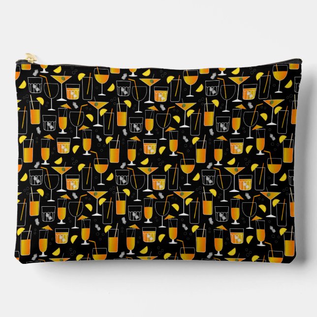 Mixologist bartender cocktails and drinks  accessory pouch (Front)