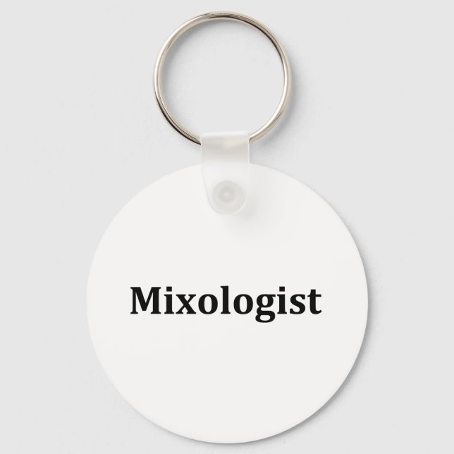 Mixologist Key Ring (Front)