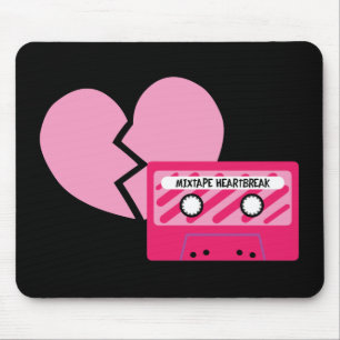 MixTape Heartbreak Mouse Mat