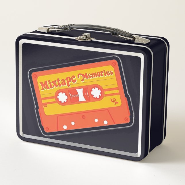 Mixtape Memories Metal Lunch Box (Front)