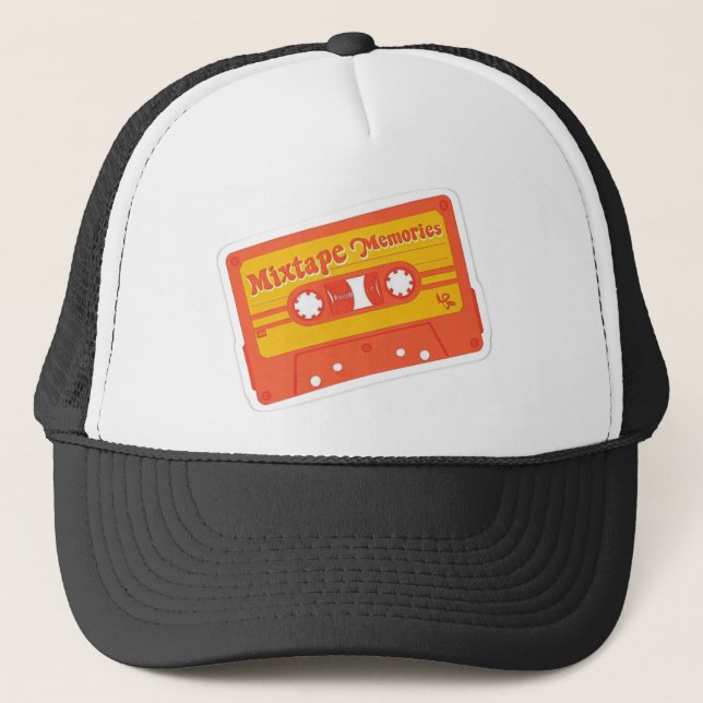 Mixtape Memories Trucker Hat (Front)