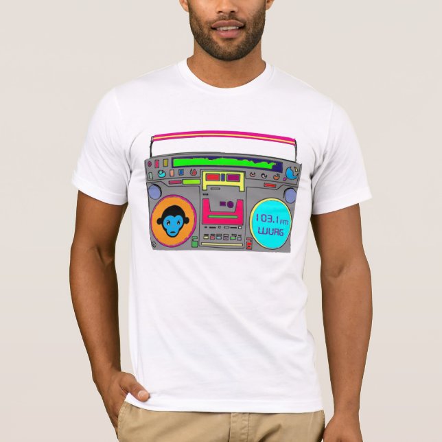 Mixtape w/ DJ Spyda Monkey T-Shirt (Front)