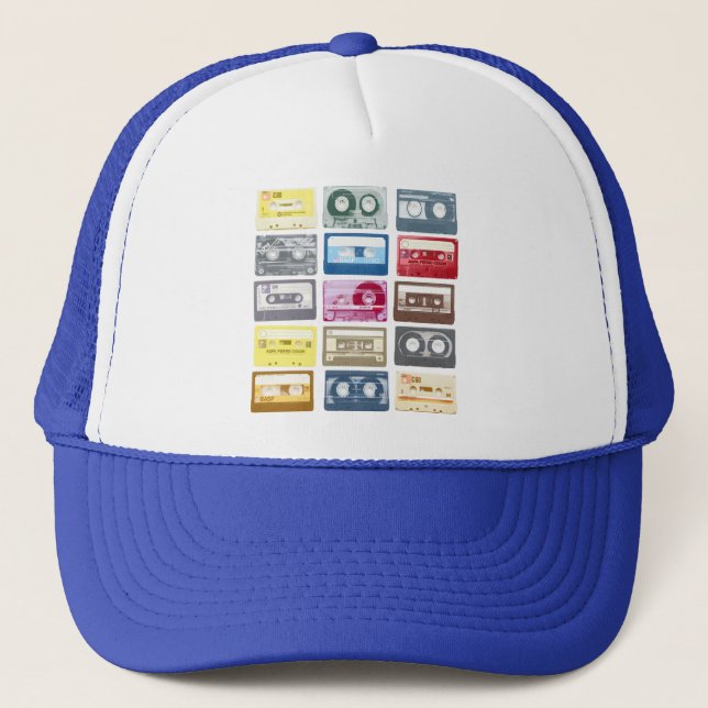 Mixtapes Graphic Trucker Hat (Front)
