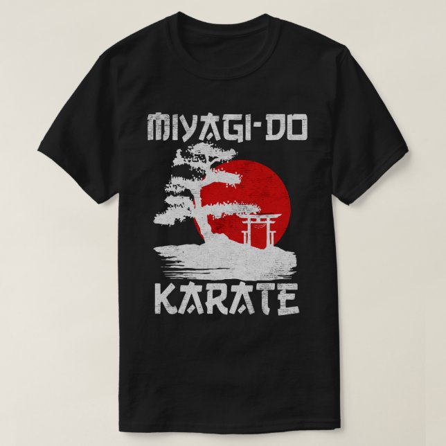 Miyagi Do Karate 80s T-Shirt (Design Front)