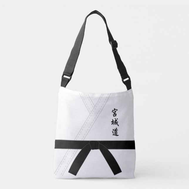 Miyagi Do Karate Crossbody Bag (Front)