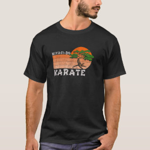 Miyagi Do Karate Funny Vintage Karate Bonsai Tree  T-Shirt