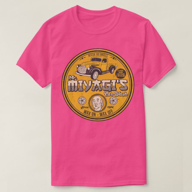 Miyagis Wash T-Shirt (Design Front)