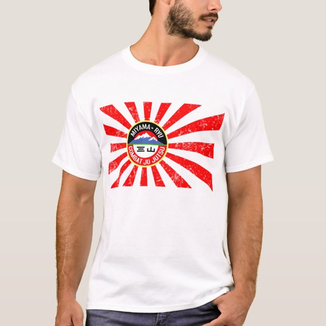 Miyama Ryu Sun Rise Organic tee (Front)