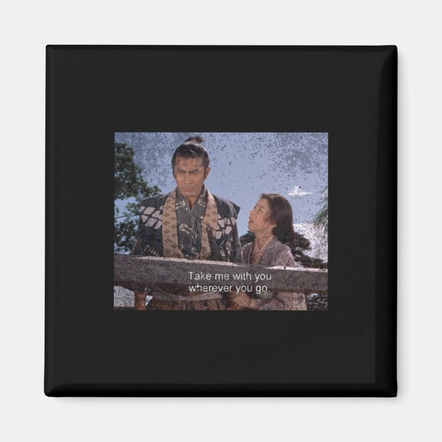 Miyamoto Musashi Otsu – Samurai Trilogy Bridge Sce Magnet (Front)