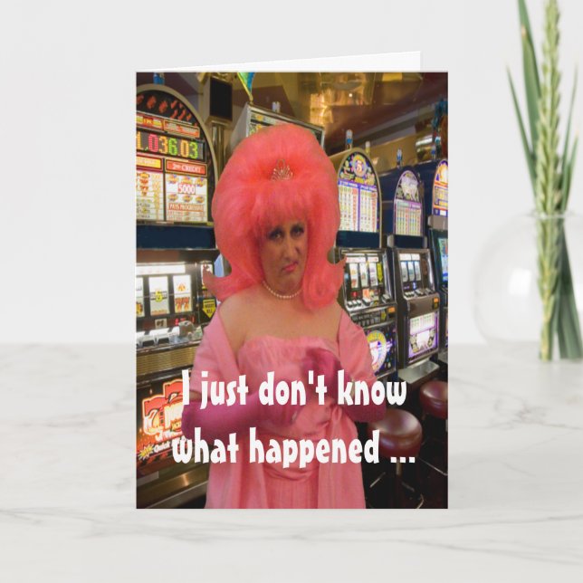 Miz Cotton forgot! Card (Front)