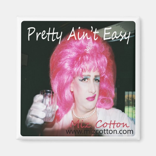 Miz Cotton Magnet (Front)