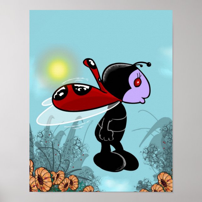 Mizz Ladybug Poster (Front)