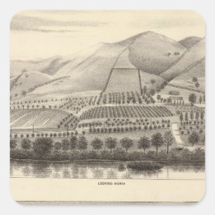 Mizzen Top Rancho Square Sticker