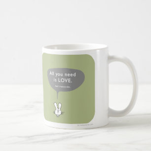 MJ1557 all you need is love cheesecake Coffee Mug