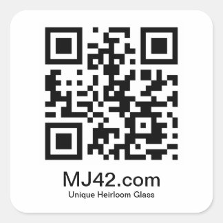MJ42.com Square Sticker