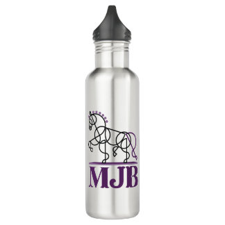 MJB logo  710 Ml Water Bottle