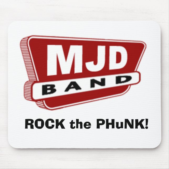 MJD Band Mousepad (Front)