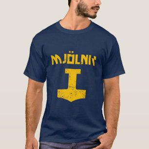 mjolnir_golden_destroyed T-Shirt