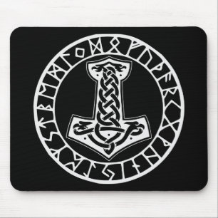 Mjölnir Thor’s Hammer 0022 #USAPatriotGraphics  © Mouse Mat
