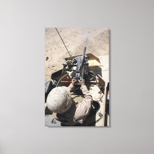 MK-19 automatic grenade launcher Canvas Print