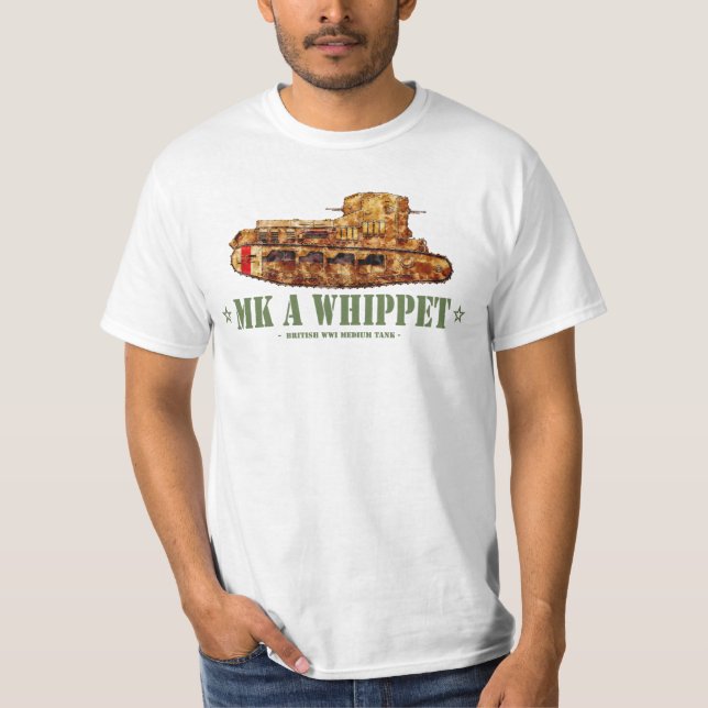 MK A Whippet World War One British Medium Tank WWI (Front)