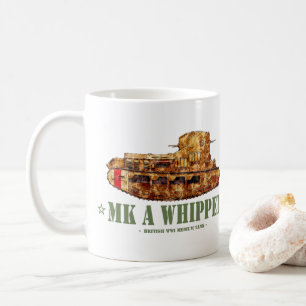 MK A Whippet World War One British Medium Tank WWI Coffee Mug