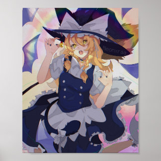 MK - Rainbow Girl Poster