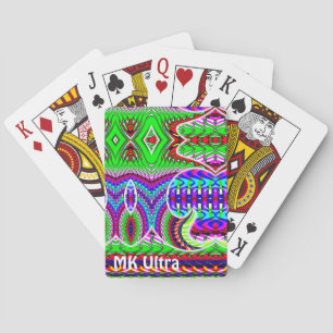 MK Ultra (You may change the words) Playing Cards